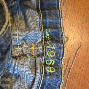 GAP Blue Denim with Yellow Stitching